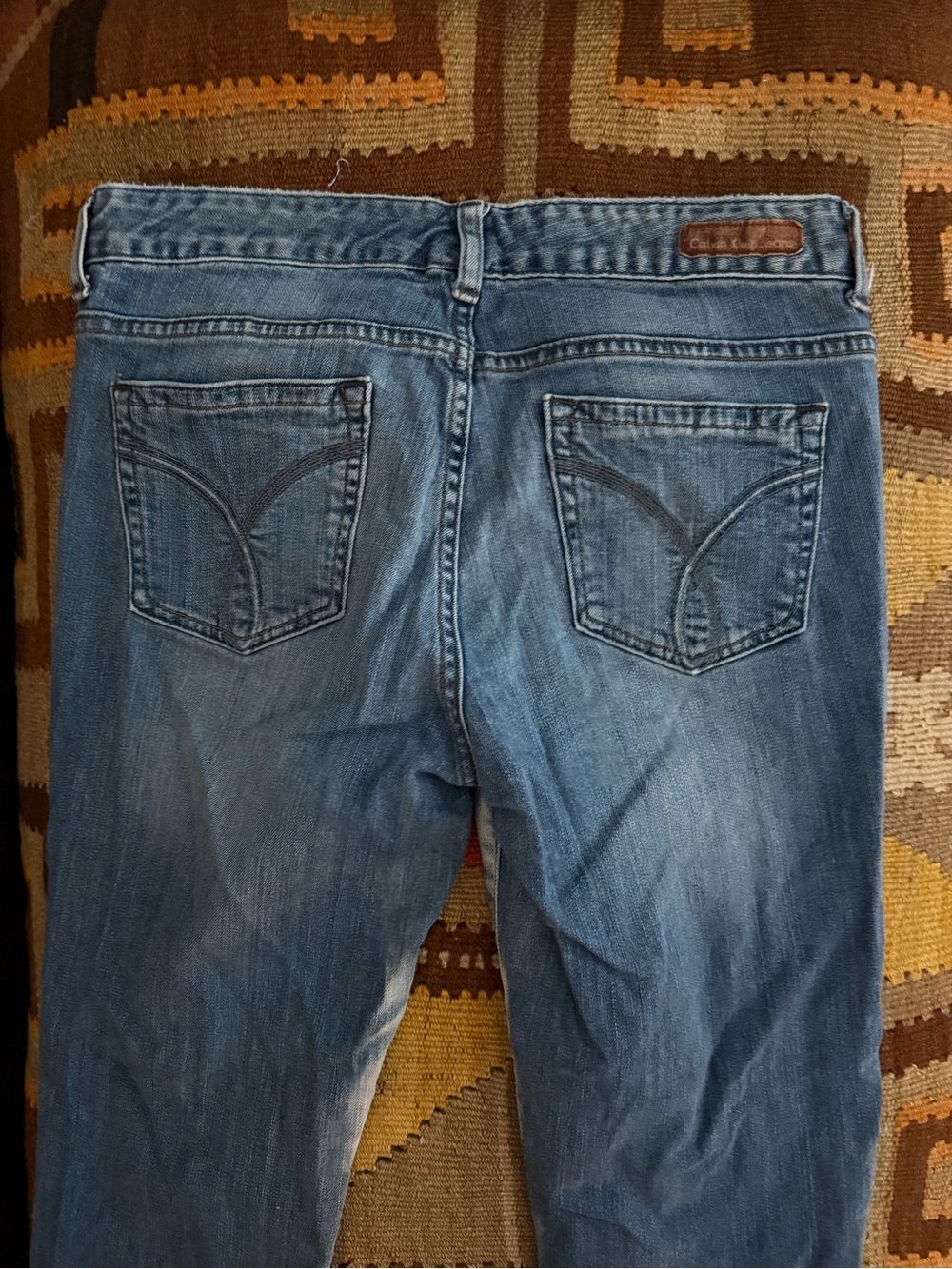 Calvin Klein Women's Bootcut Jeans in Medium Blue